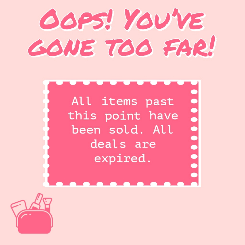 Everything past this point is sold